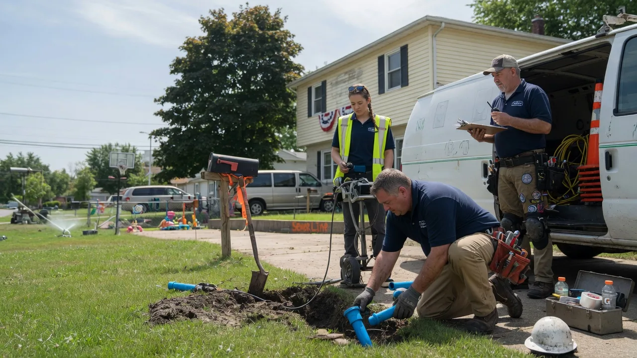 Slab Leak Repair in Lyons, OH near me